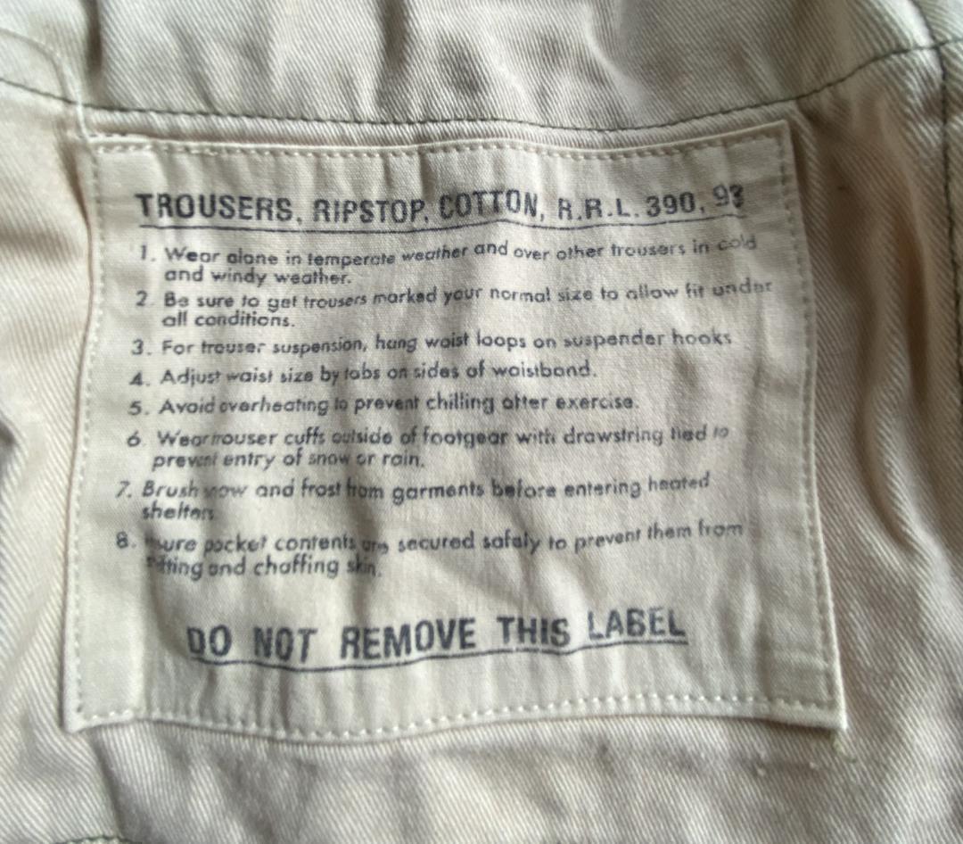 RRL ダブルアールエル カーゴパンツ 30x32