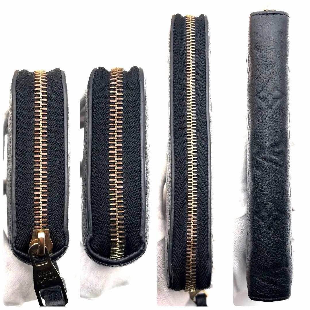 ✨️現行型✨️ルイヴィトン アンプラント ジッピーウォレット 長財布 黒