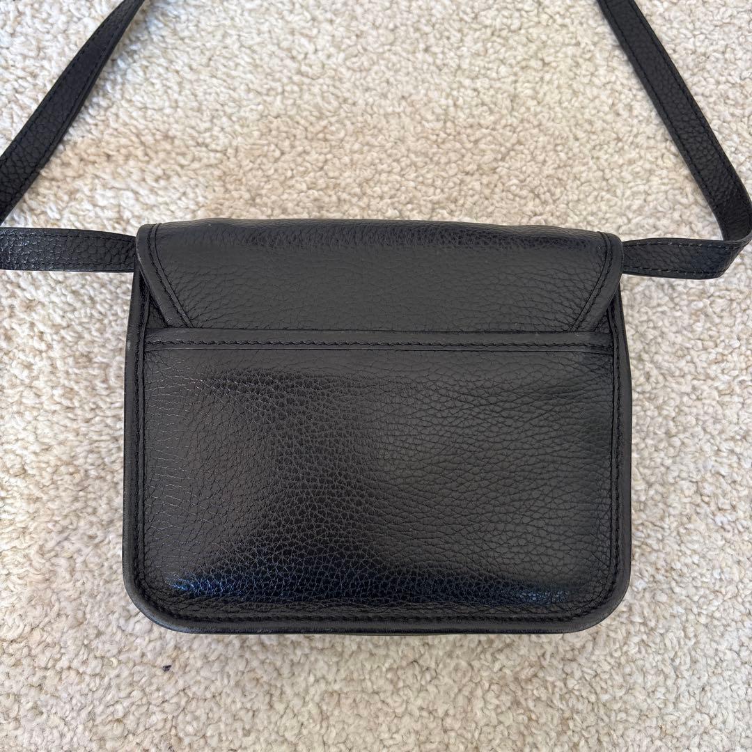 CELINE　リングガンチーニ　レザーショルダーバッグ