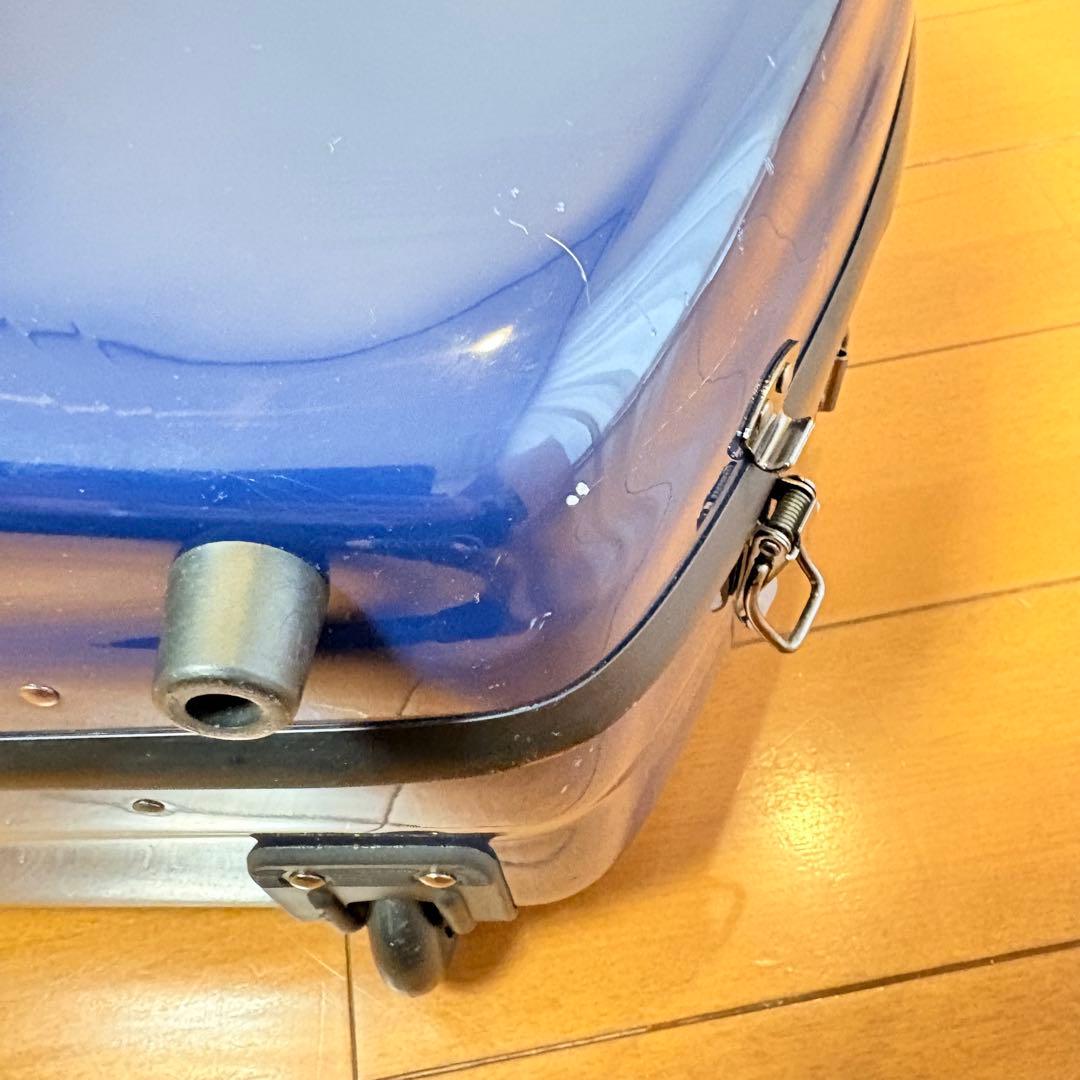 【美品・送料込み】キャスター付き チェロ用 ハードケース ブルー