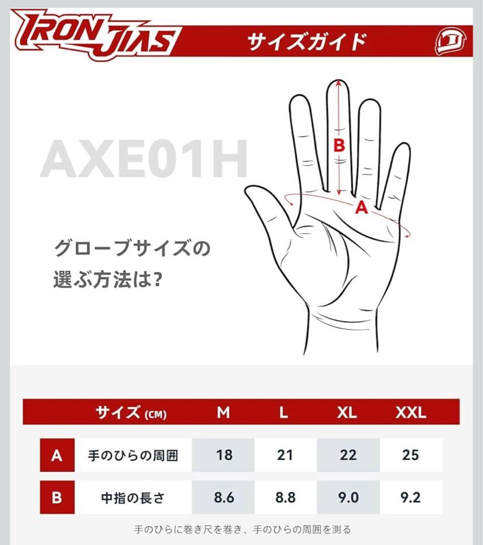 IRON JIA'S 電熱グローブ Lサイズ