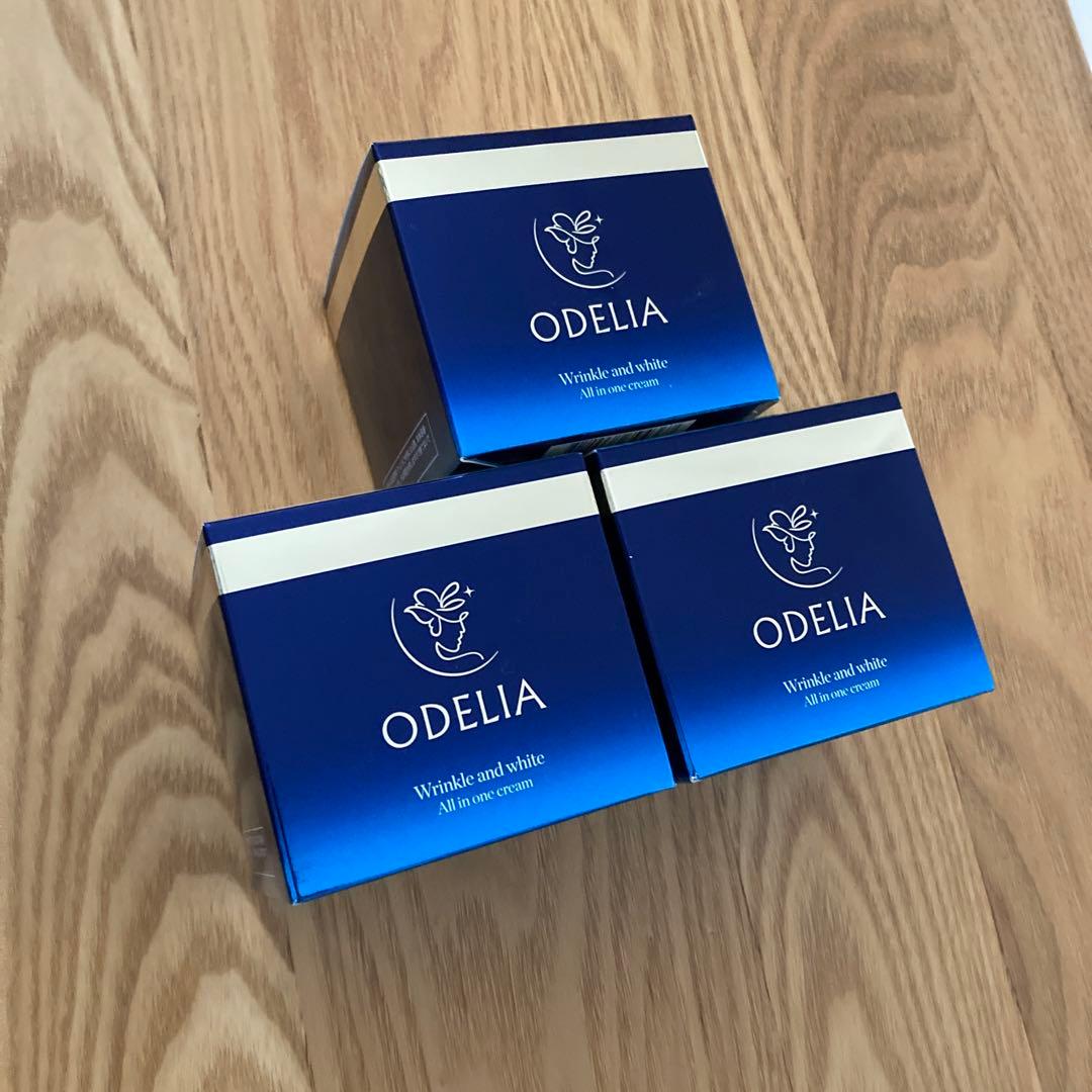 ODELIA リンクル　アンド　ホワイト　AIO クリーム　50グラム