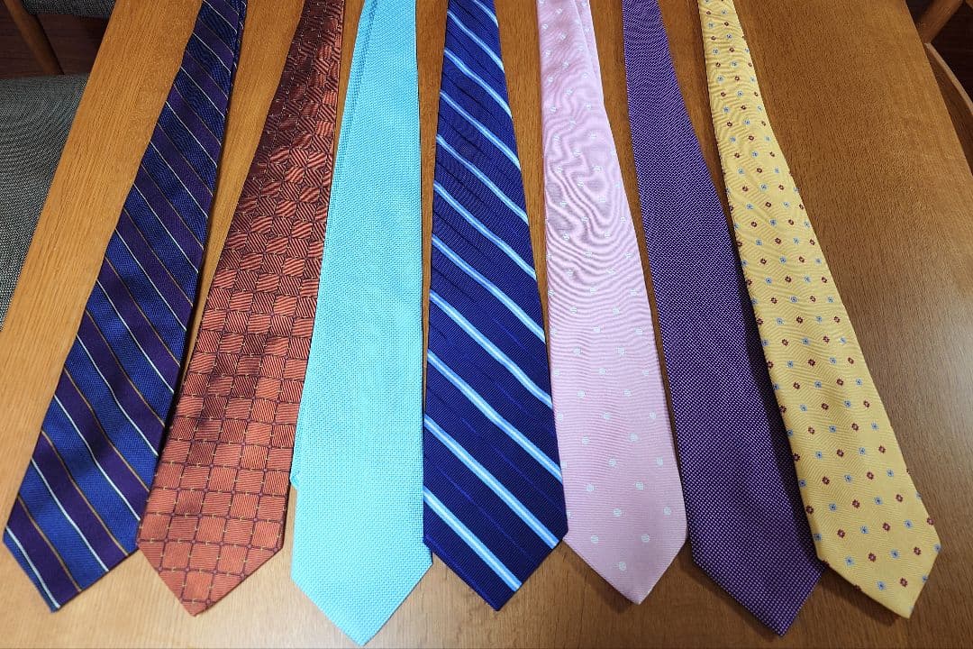 米国製 Brooks Brothers ネクタイ7本セット