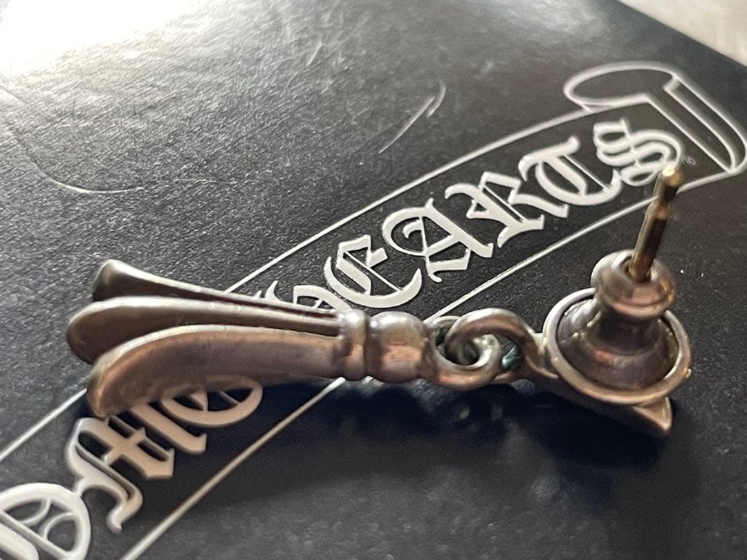 クロムハーツ♦︎クロステイルドロップピアス