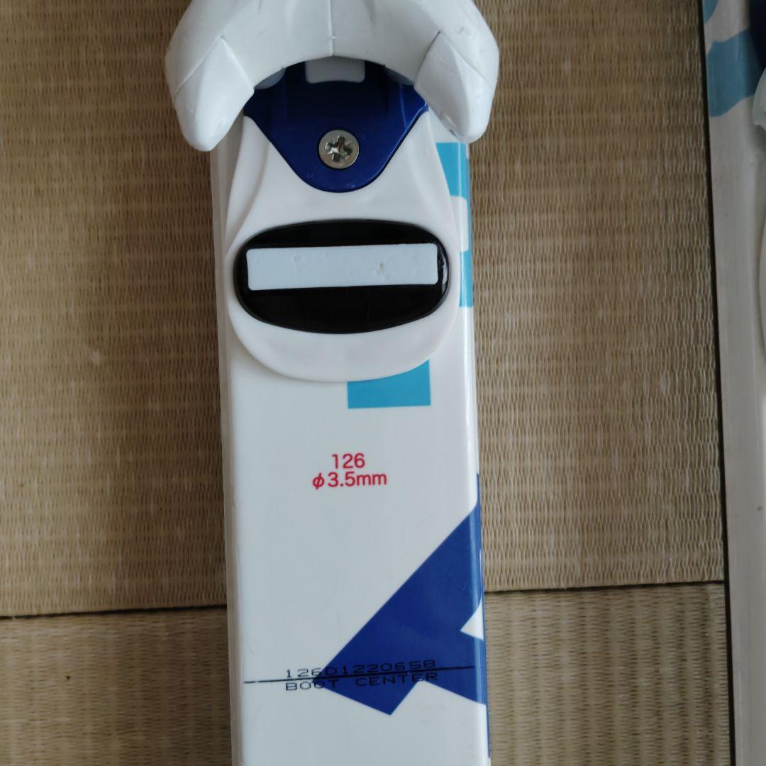 スキー板 126cm ブーツ　セット　子供