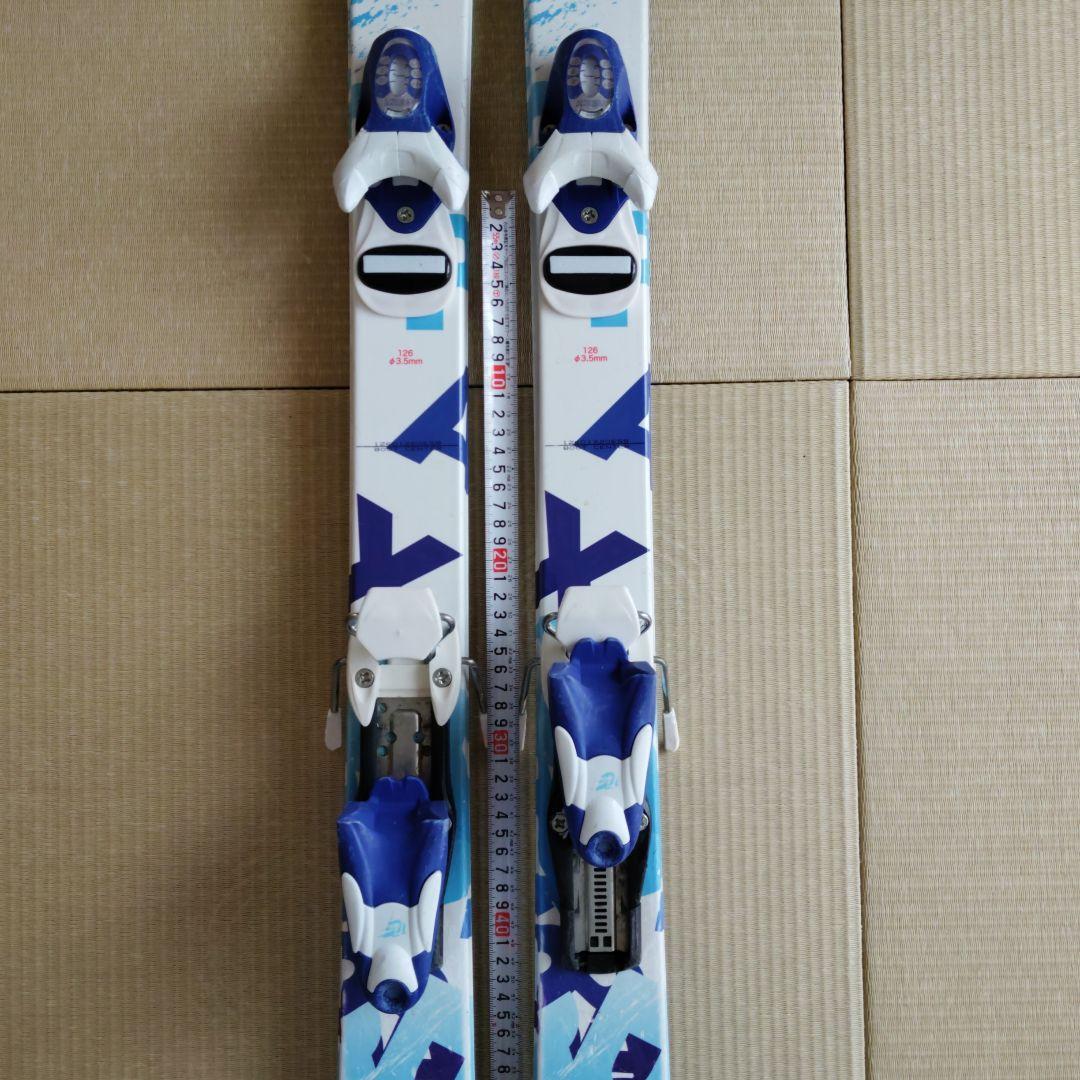 スキー板 126cm ブーツ　セット　子供