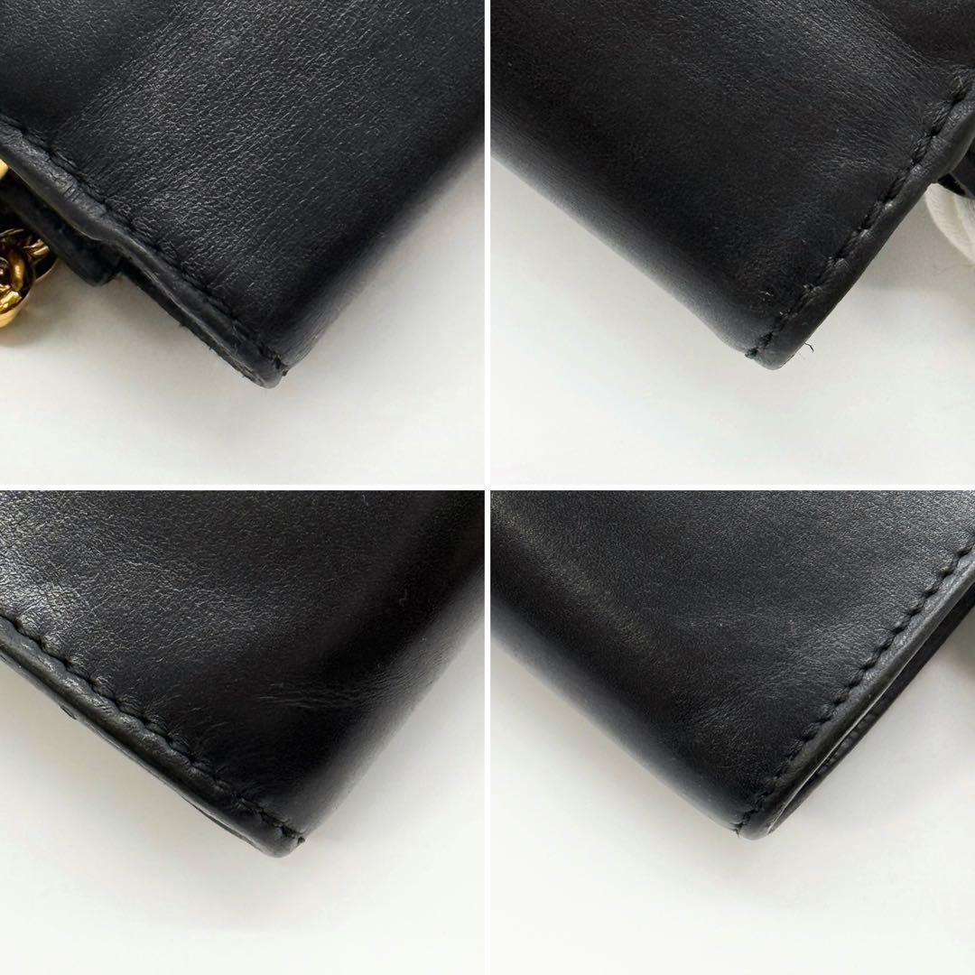 良品✨ルイヴィトン ポシェット ルイーズMM チェーンショルダーバッグ ロゴ金具