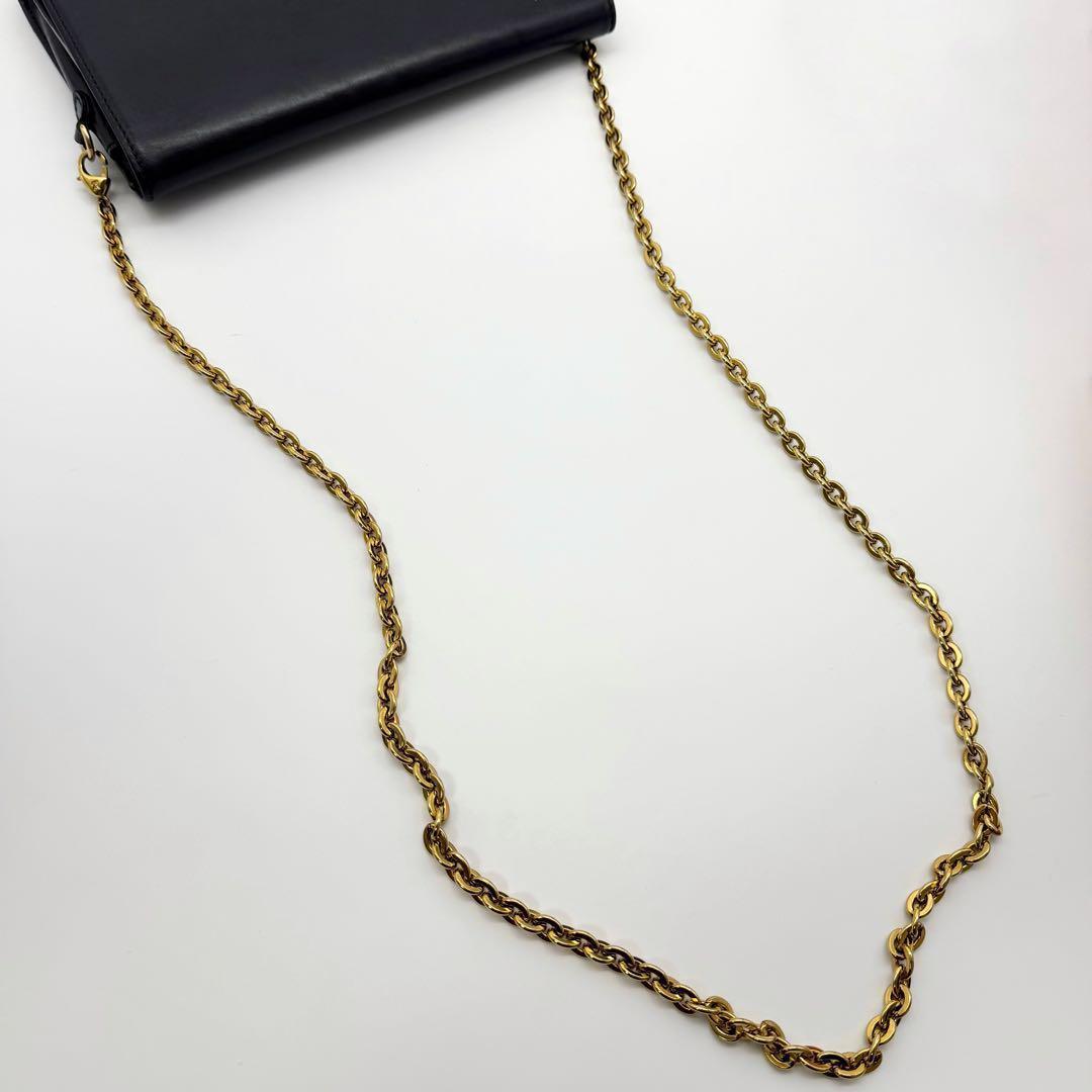 良品✨ルイヴィトン ポシェット ルイーズMM チェーンショルダーバッグ ロゴ金具