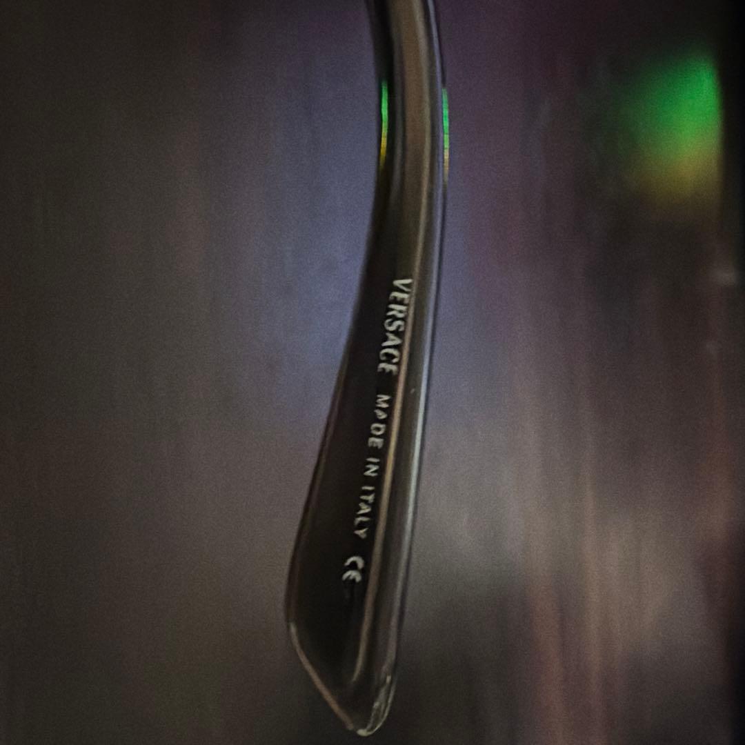 VERSACE クリアサングラス イタリア製