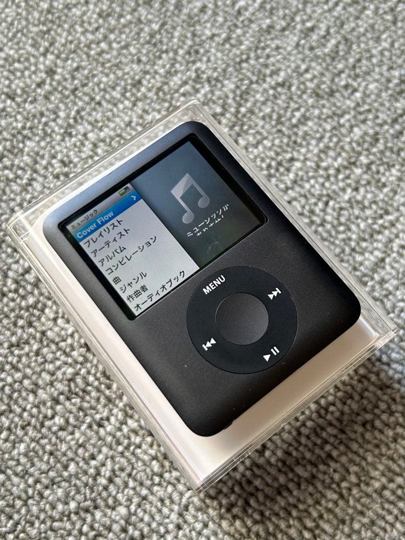【動作確認済】 Apple ipod nano 8GB 第3世代 美品 ケース付