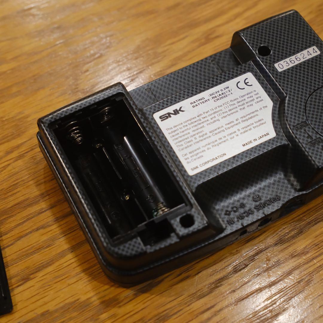 NEOGEO POCKET COLOR （ネオジオポケットカラー）ブラック