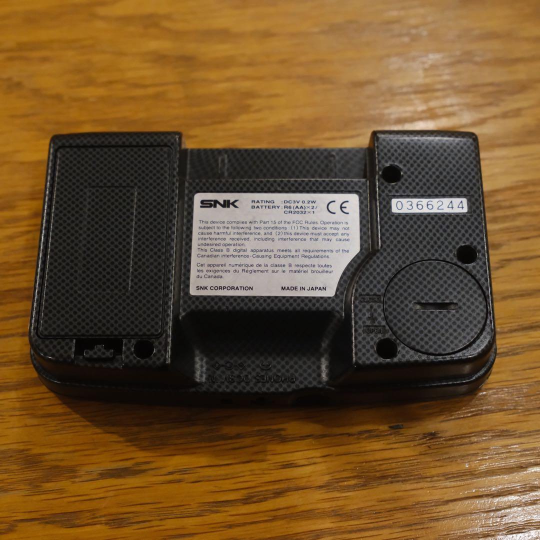 NEOGEO POCKET COLOR （ネオジオポケットカラー）ブラック