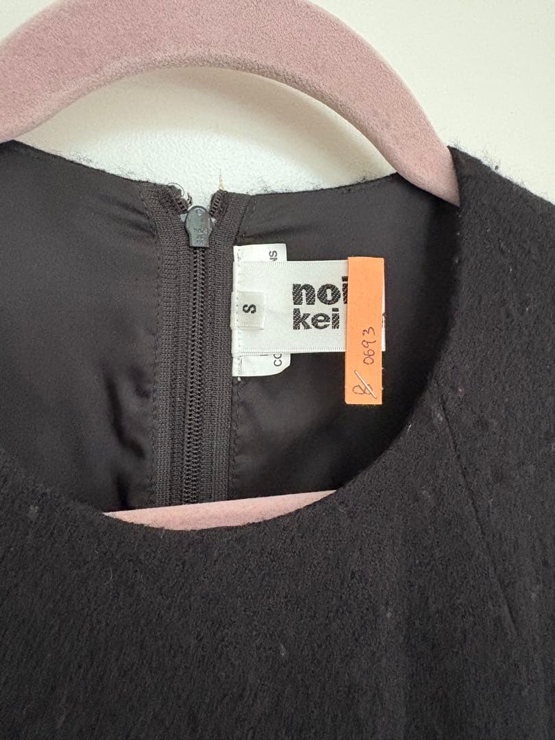 noir kei ninomiya フリルデザイン 黒オールインワン