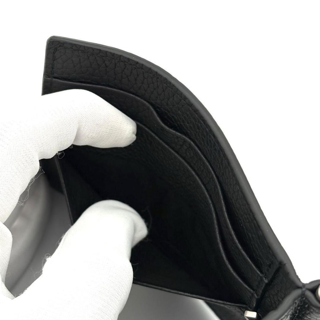 サンローラン YSL マネークリップ お札入れ レザー 黒 ブラック 2565