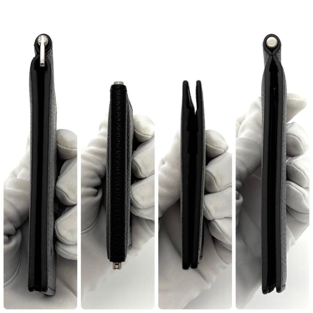 サンローラン YSL マネークリップ お札入れ レザー 黒 ブラック 2565