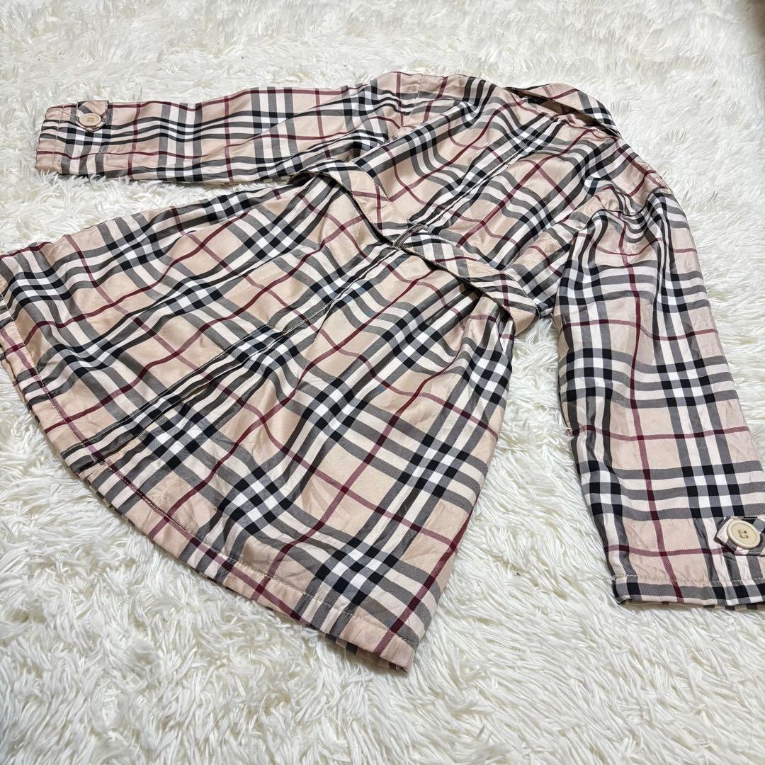 BURBERRY ベルト付 総ノバチェック コート