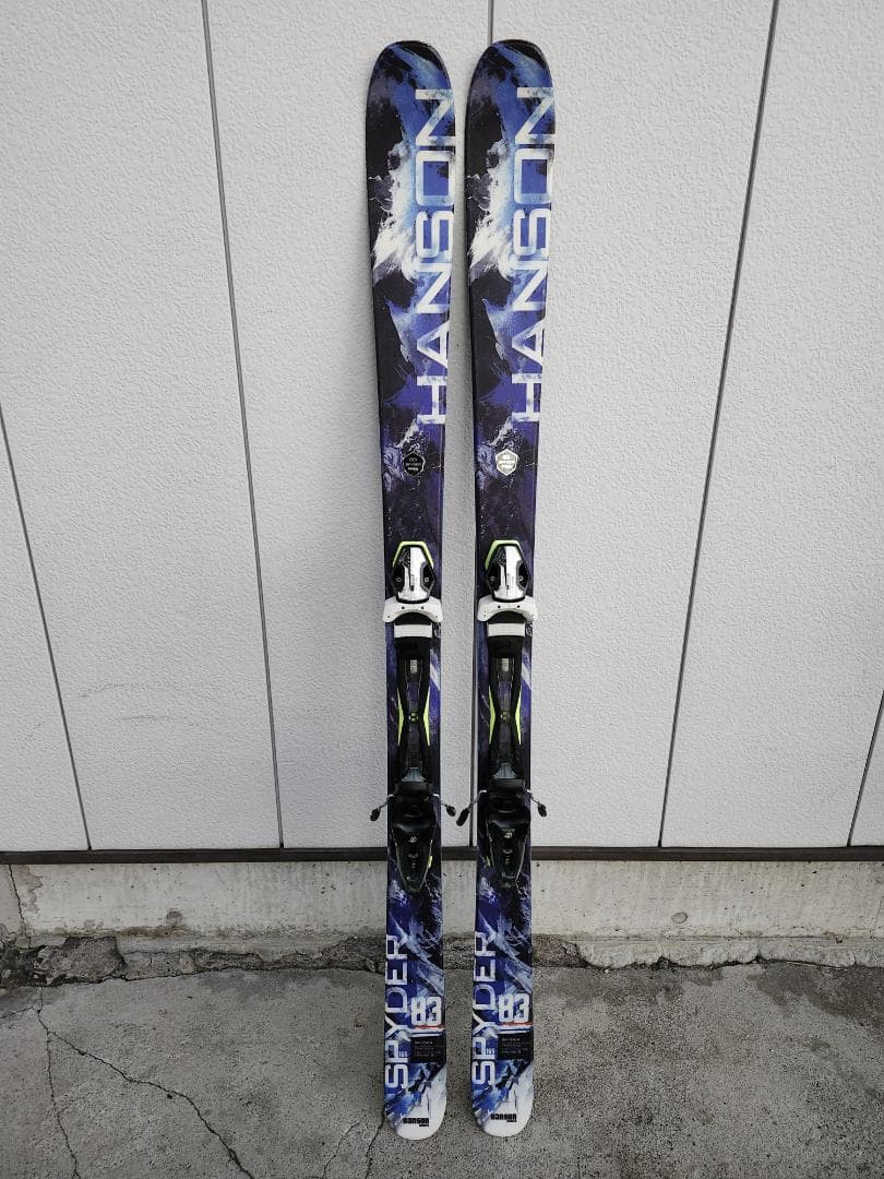 Hanson Spider スキー 板 バインディング付き