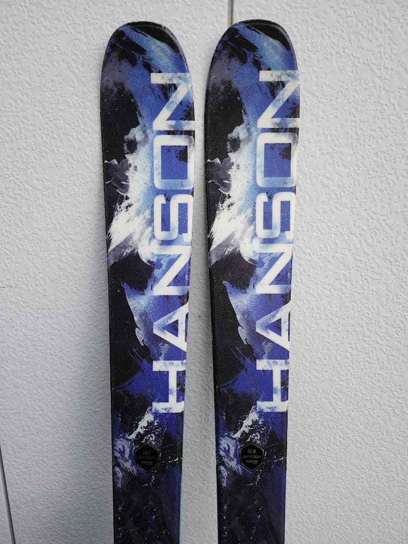 Hanson Spider スキー 板 バインディング付き