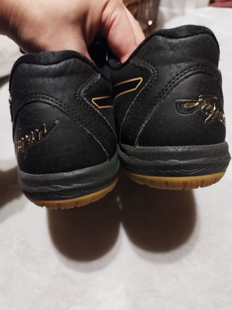 asics JAPAN 27.5 バレーボールシューズ 黒