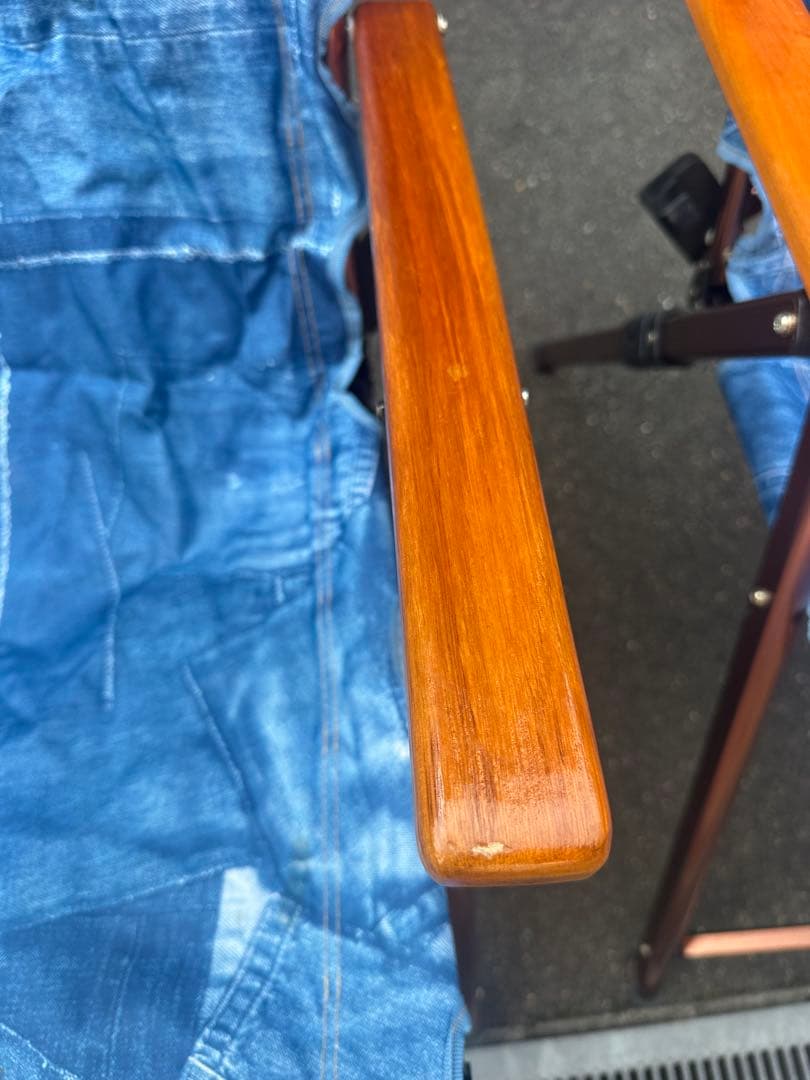 monroコラボデニムブルー アウトドアチェア 2脚セット