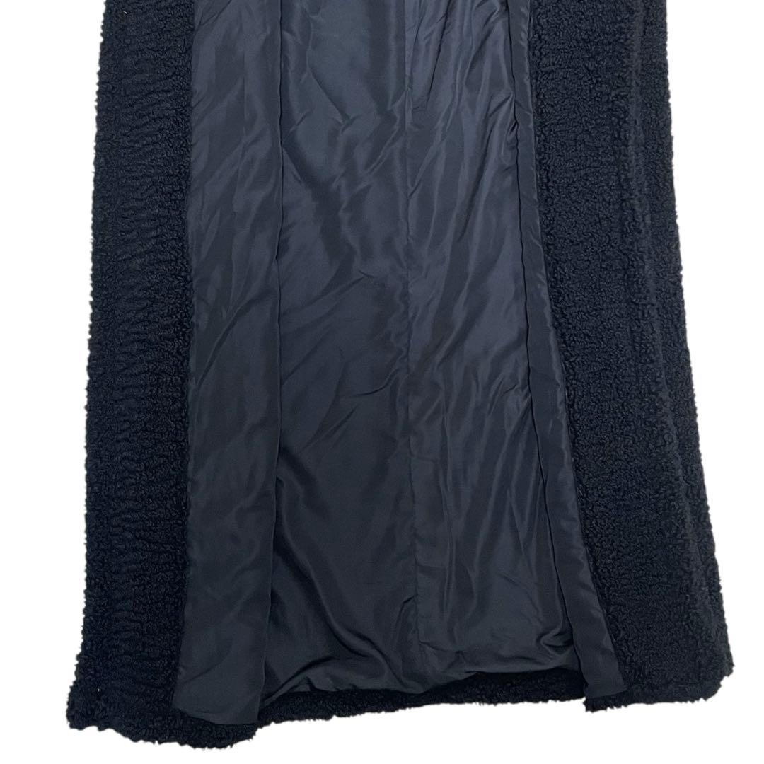 新品未使用✨ZARA テディベアコート ボア 肉厚 ブラック S