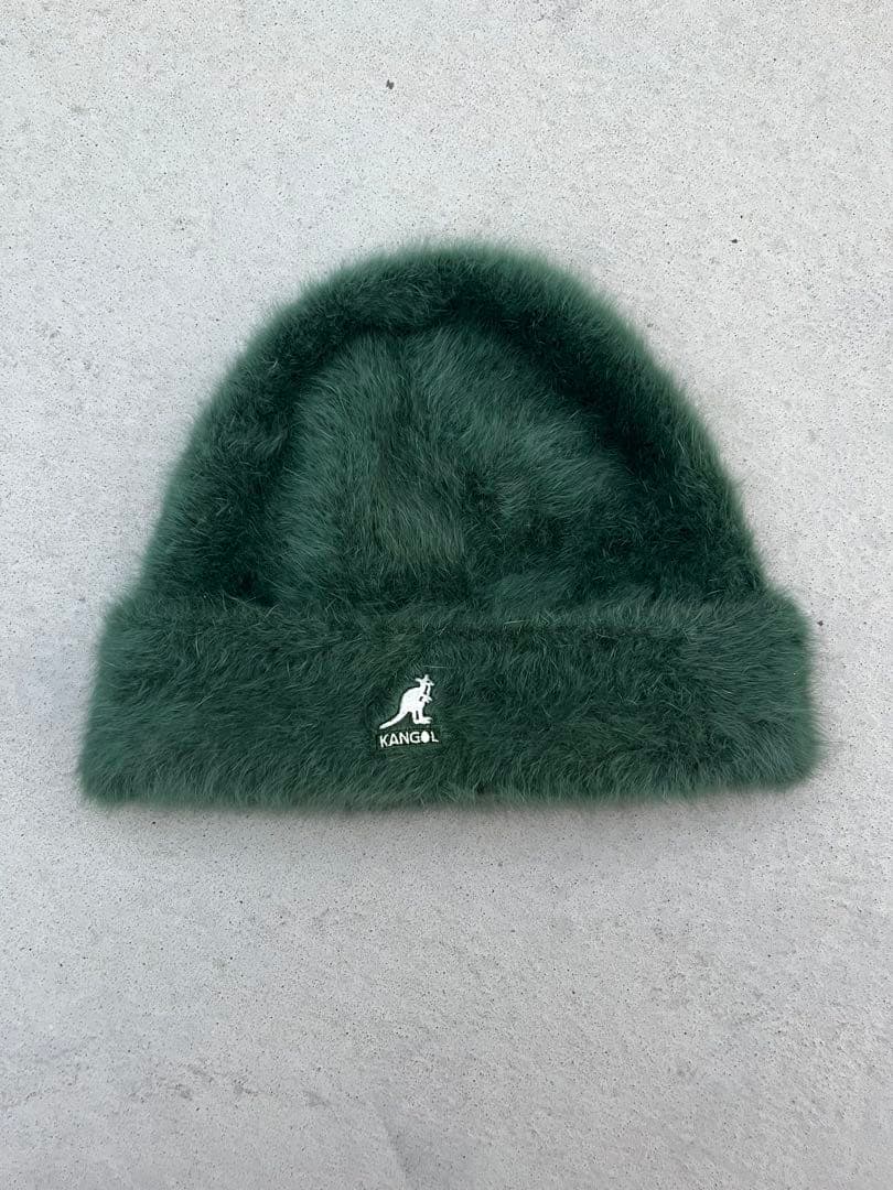 深瀬着用　Supreme Kangol グリーン ニット帽