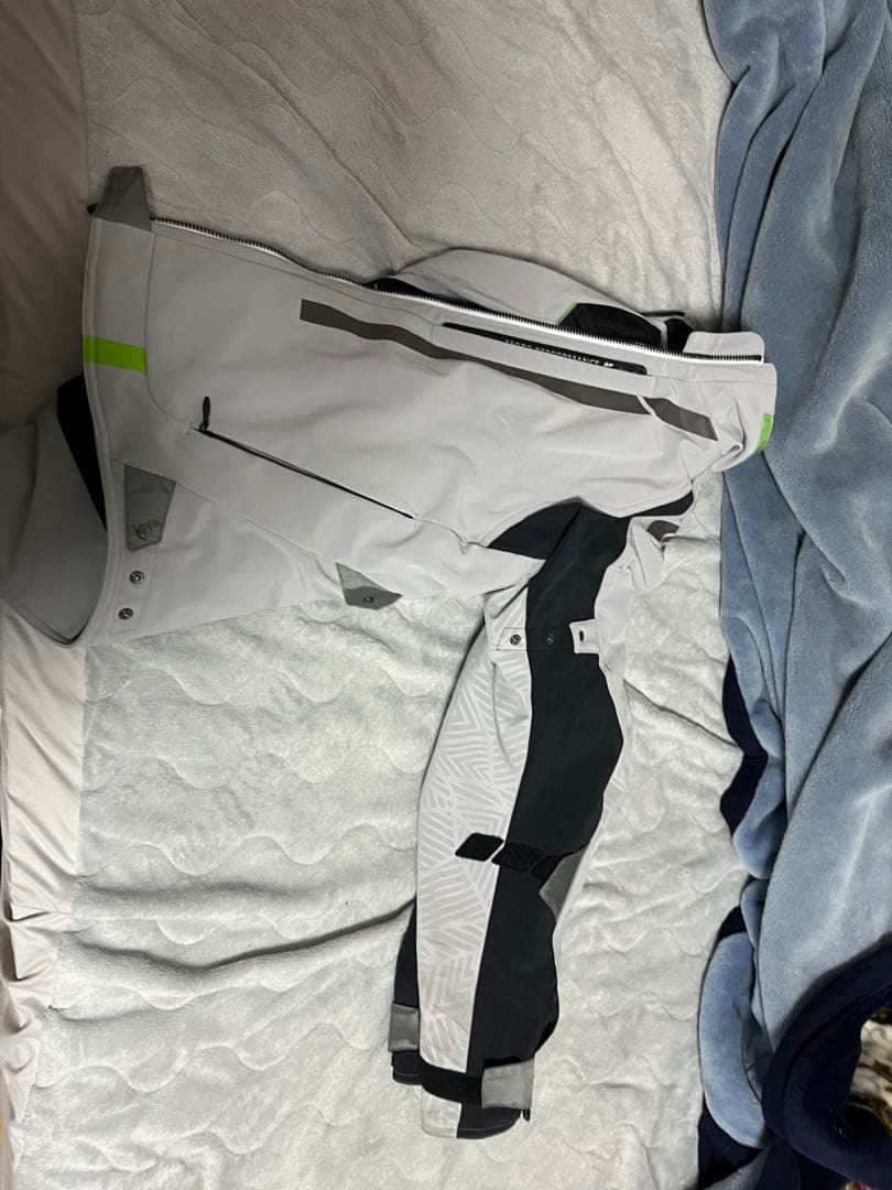 カワサキ×クシタニ ソフトシェルシングルジャケット LL ホワイト