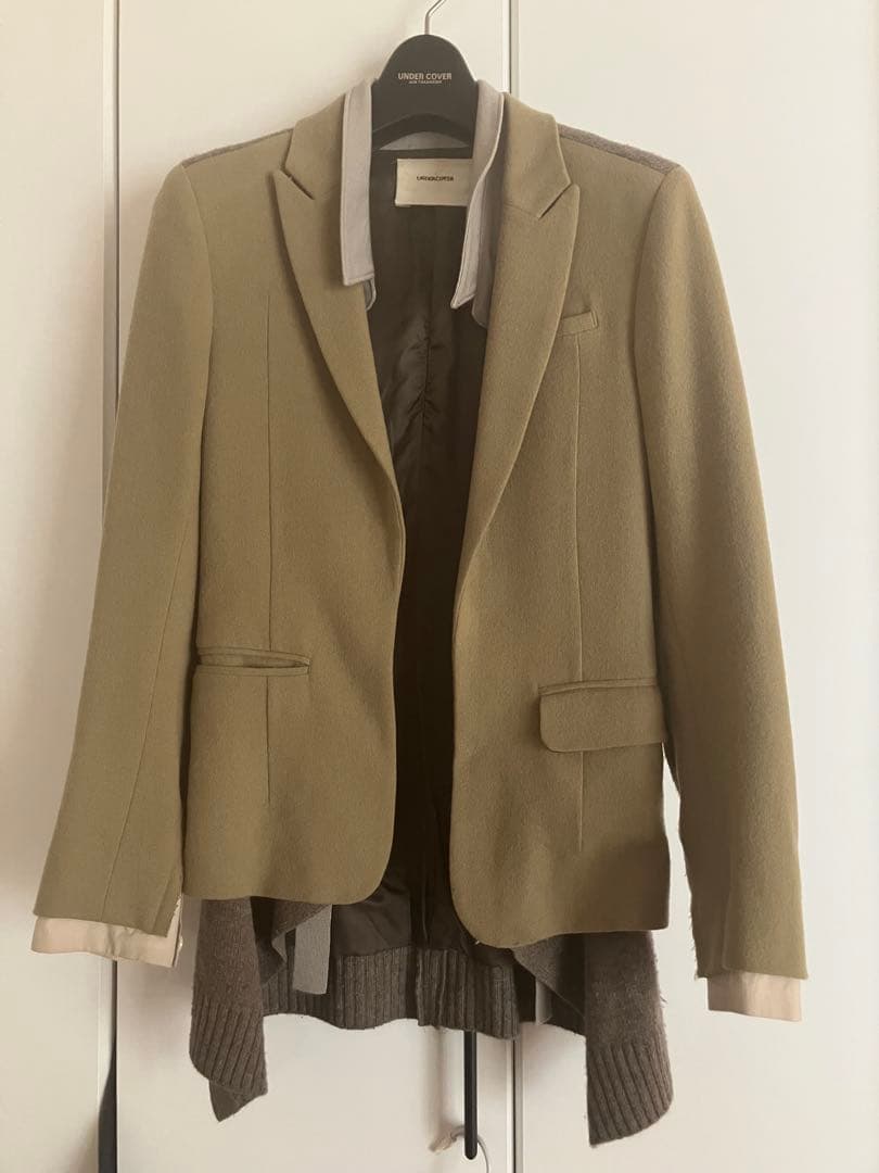 UNDERCOVER アンダーカバー 異素材 ドッキング ジャケット 1