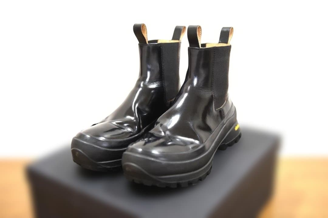[kk] JIL SANDER 21SS チェルシーブーツ ブラック 41