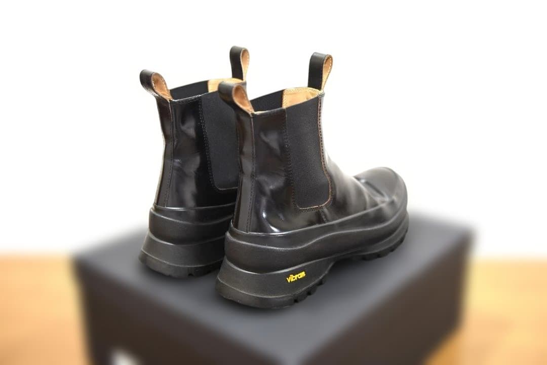 [kk] JIL SANDER 21SS チェルシーブーツ ブラック 41