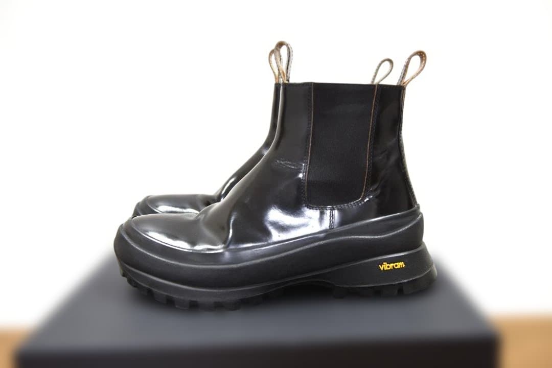 [kk] JIL SANDER 21SS チェルシーブーツ ブラック 41