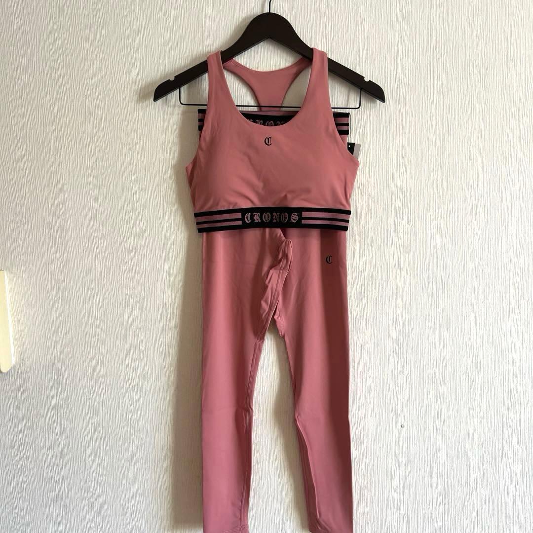 CRONOS クロノス　ピンク　セットアップ　トレーニングウェア
