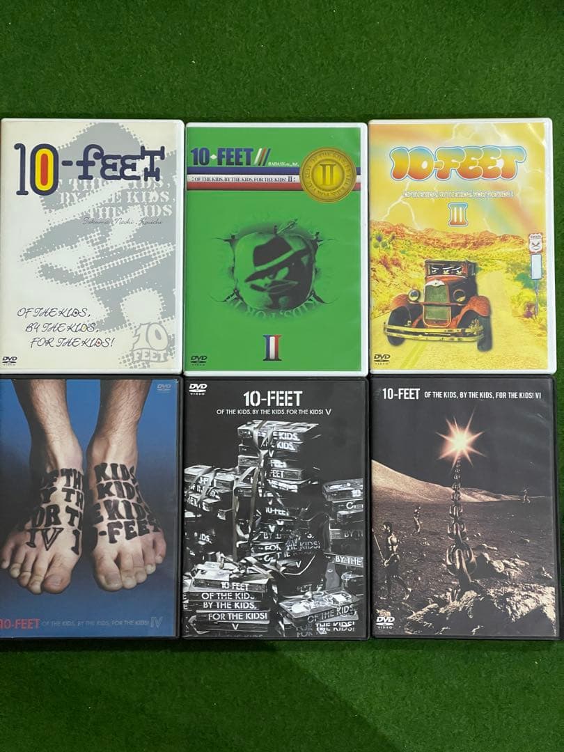 年末値下げ 10-FEETライブDVD Ⅰ〜Ⅵ