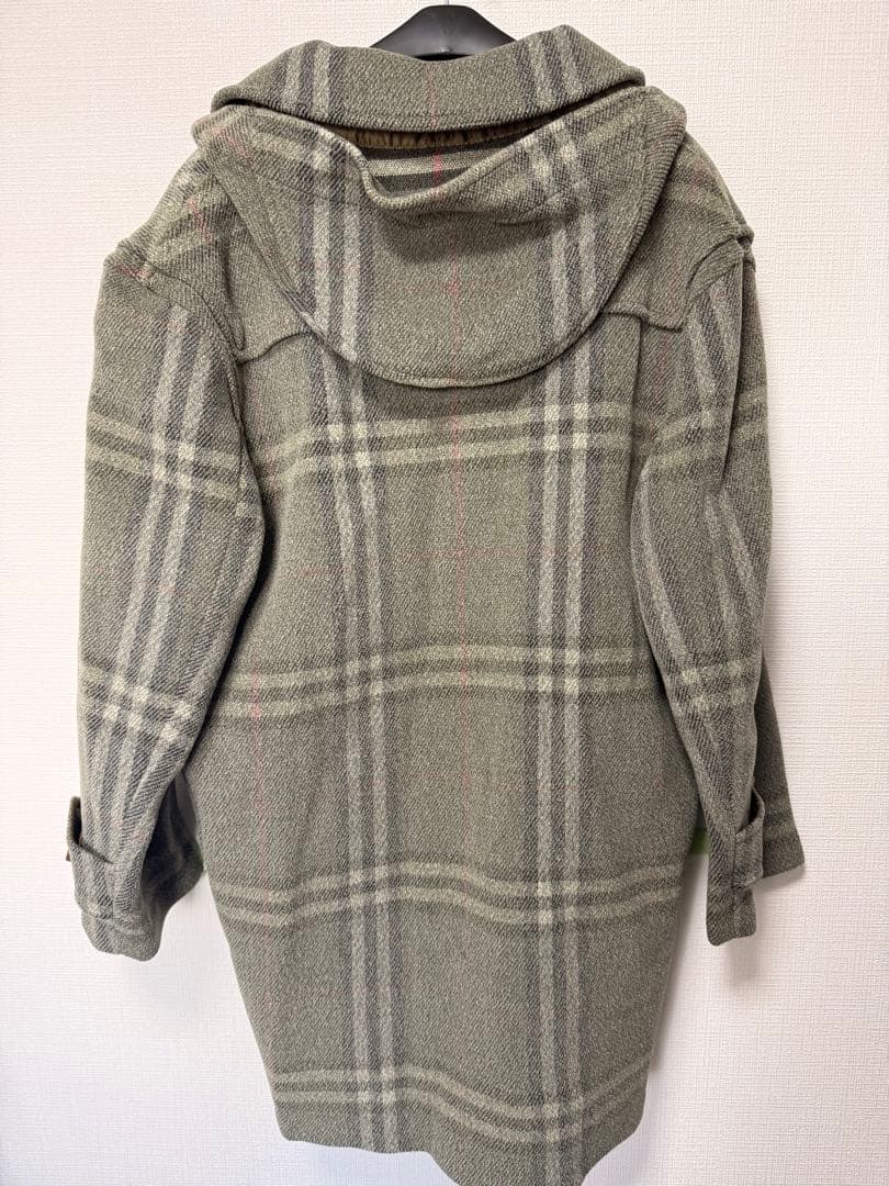 BURBERRY チェック柄 ダッフルコート