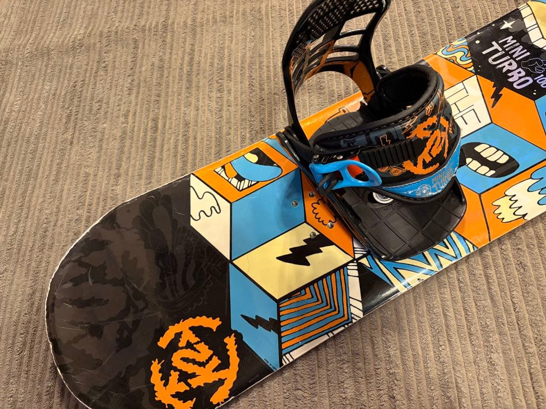 K2 Mini Turbo 子ども用スノーボードセット　100cm