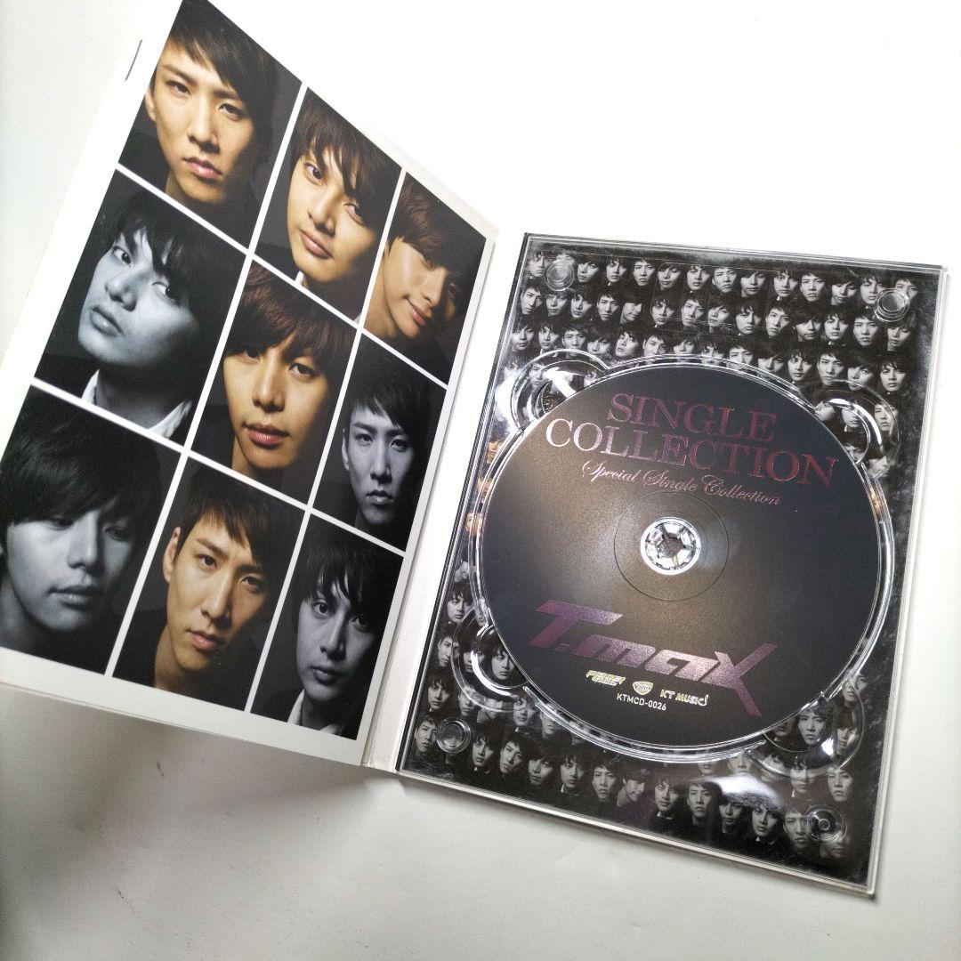 メンバー本人直筆サイン⭐韓国⭐T.MAX⭐SINGLE COLLECTION⭐