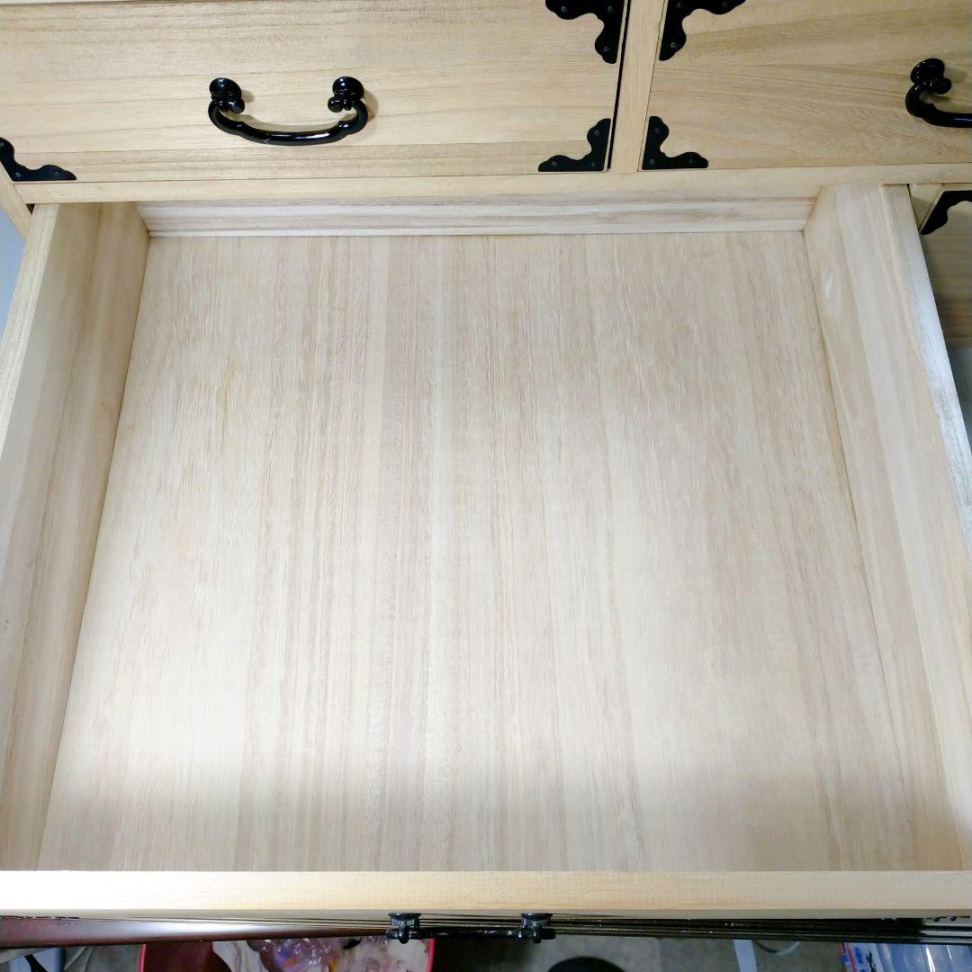 [りんごの花]ヴィンテージ 桐箪笥 天然木 整理箪笥 木製 和タンス