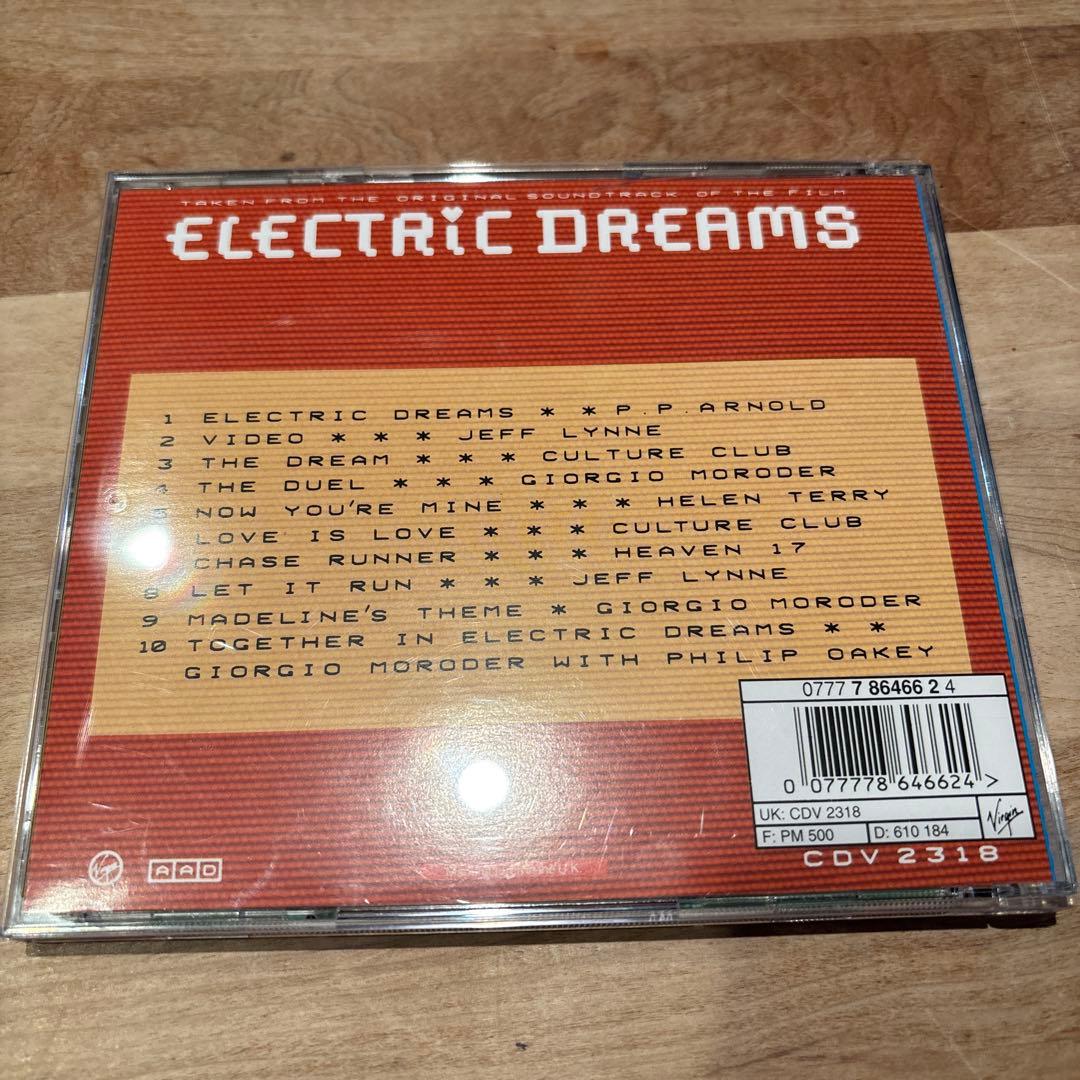 ELECTRIC DREAMS サウンドトラック CD