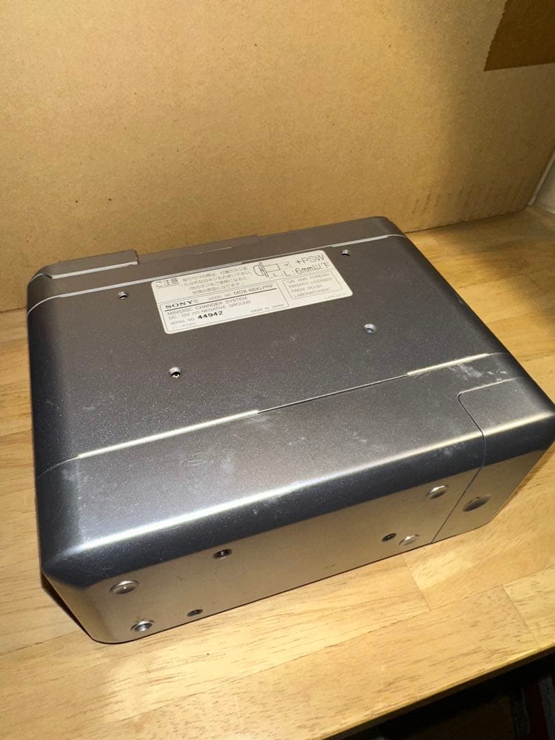SONY Xplod MDF-66XLRPF MDチェンジャー