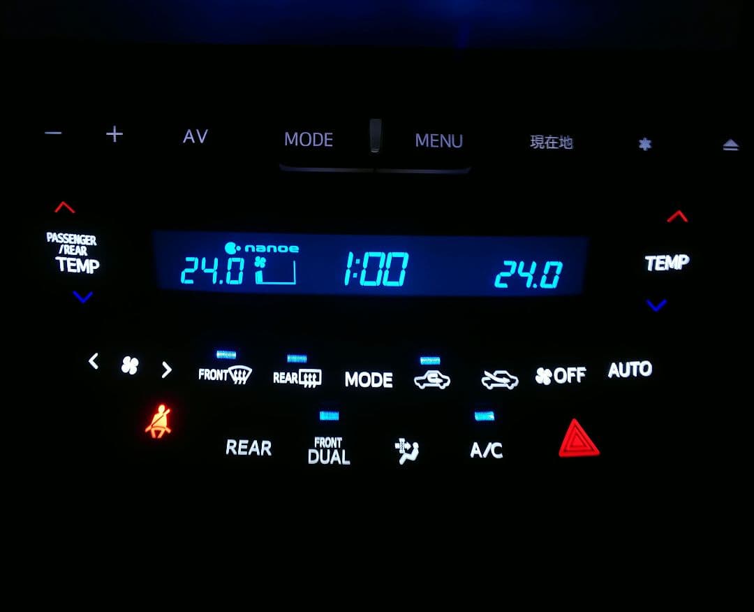 69SHULAM　フロント　リア　エアコン　アルファード　ヴェルファイア