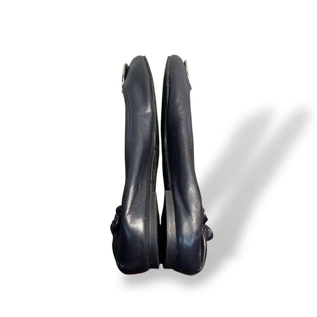 極美品　トリーバーチ　バレーシューズ　フラットシューズ　81/2 ブラック