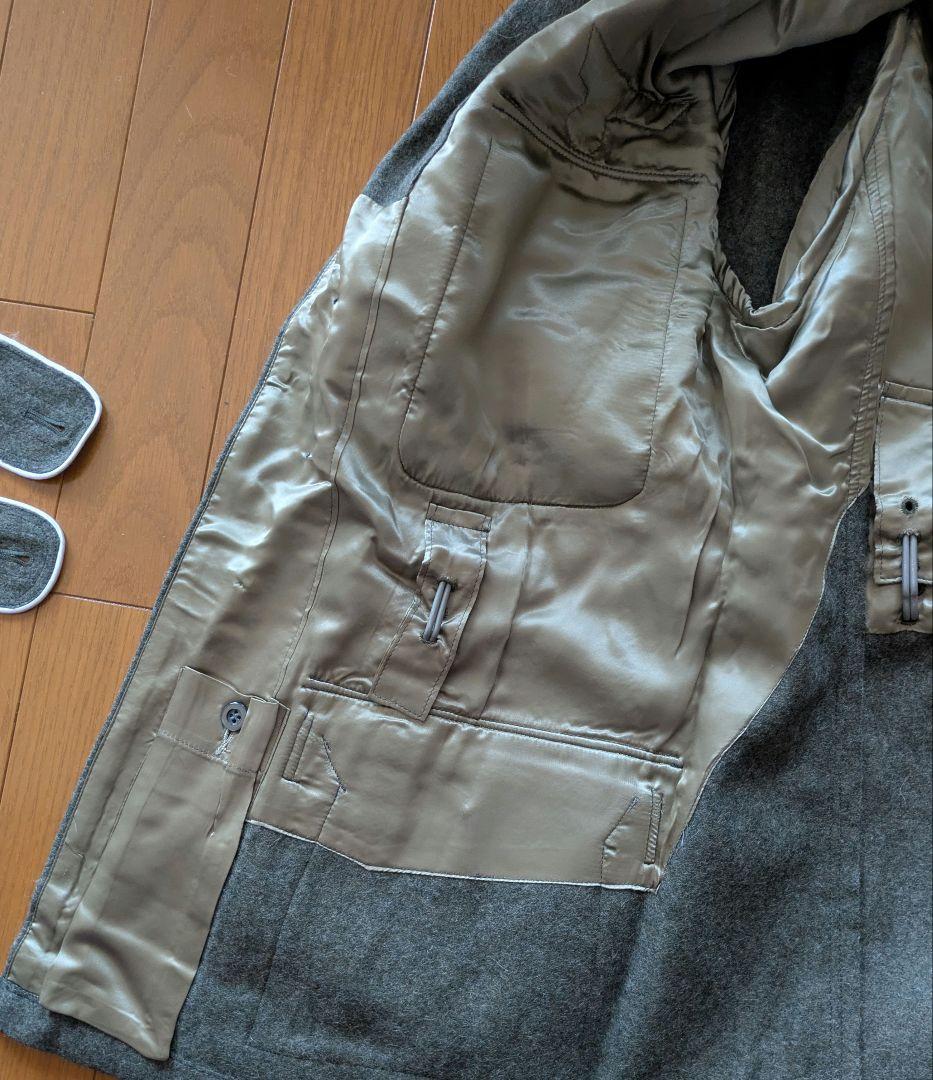 ドイツ軍戦闘服 ウール製 グレー