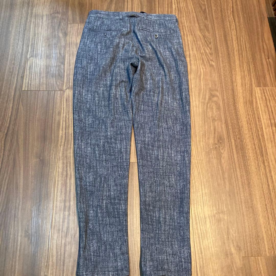 Circolo 春夏　サイズ42 ヘリンボーン柄　ネイビー 3ピース　ジャケット