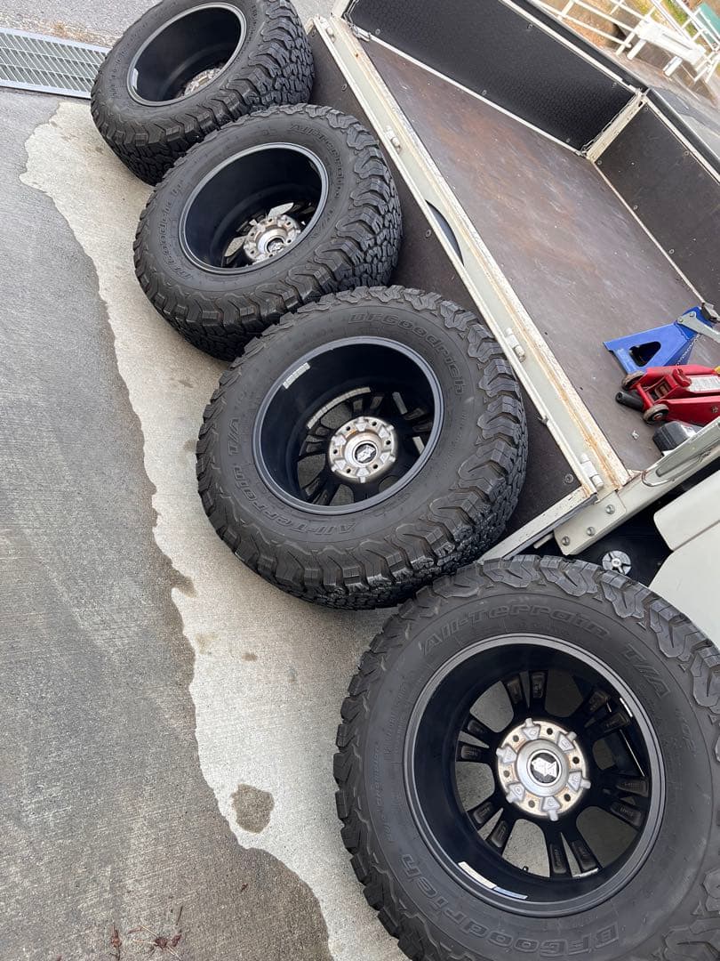 NITROPOWERJAVELIN17/ プラド150 JAOSマッドガード付