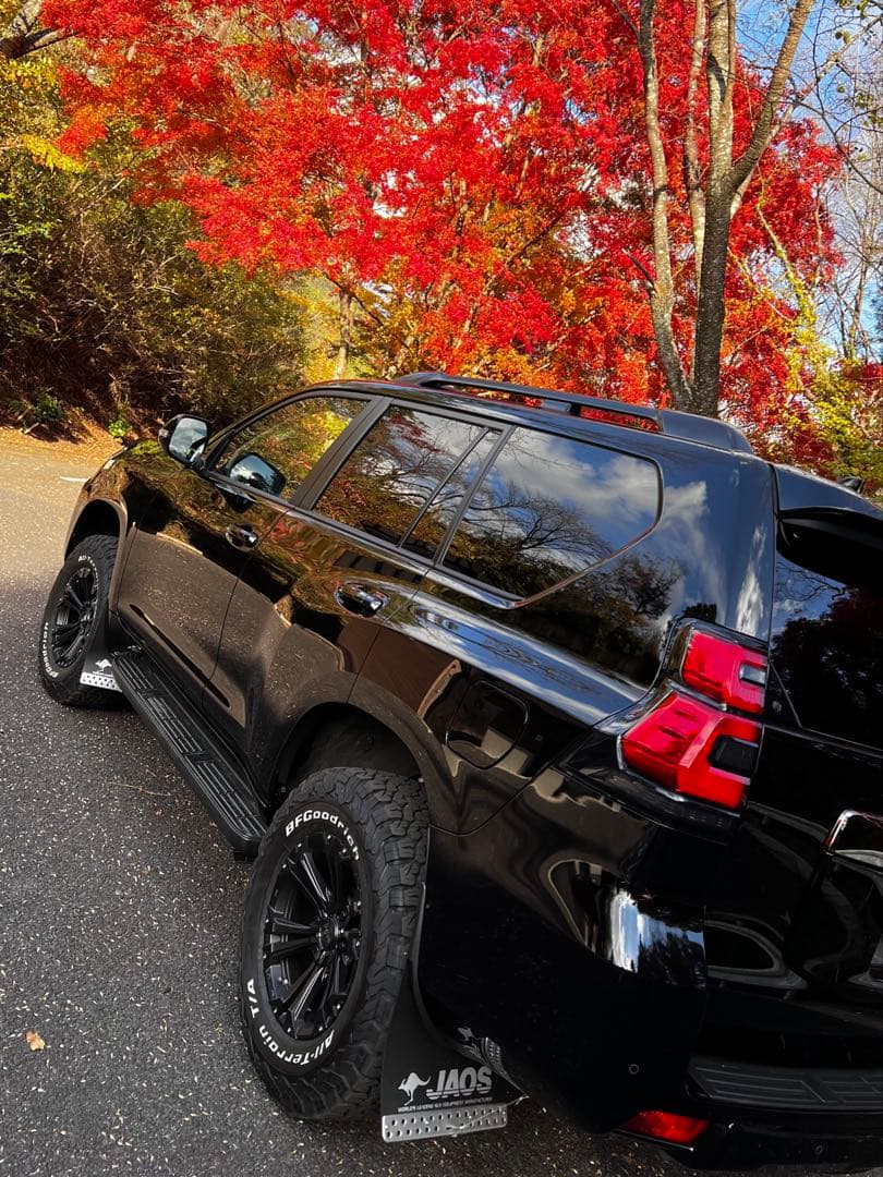 NITROPOWERJAVELIN17/ プラド150 JAOSマッドガード付