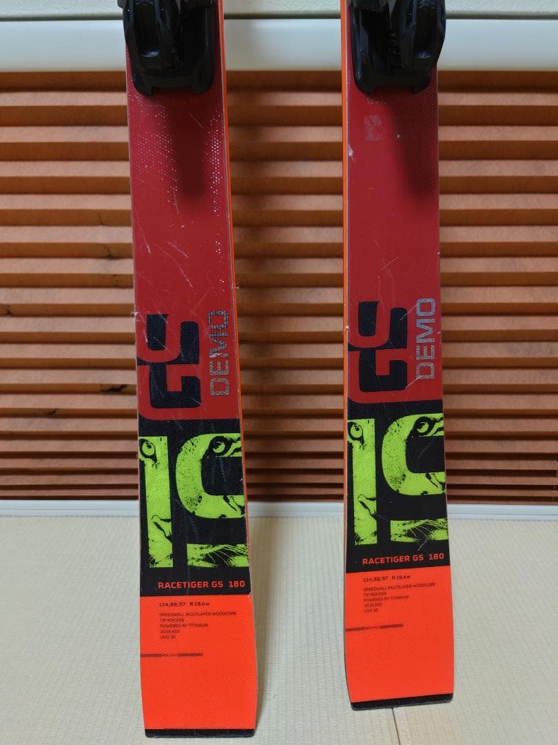 フォルクル　レースタイガー　RACETIGER GS DEMO　180cm