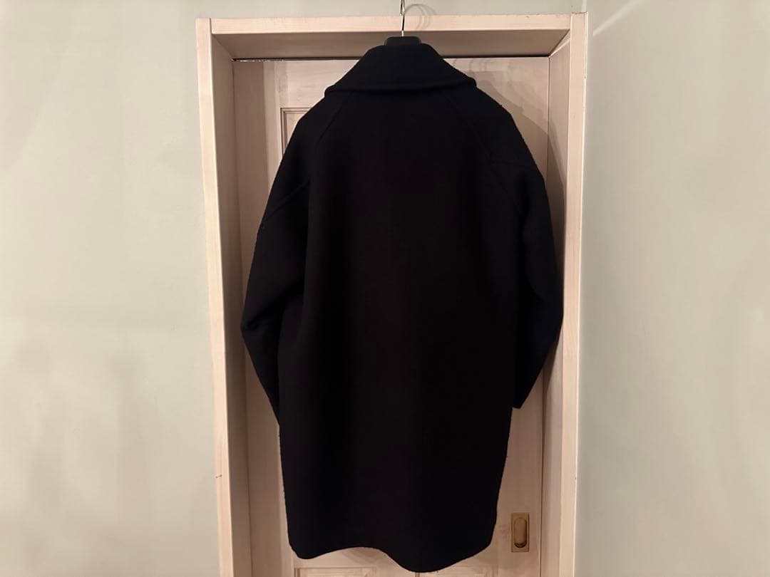 19aw COMOLI コモリ ウール ショールカラーコート サイズ2
