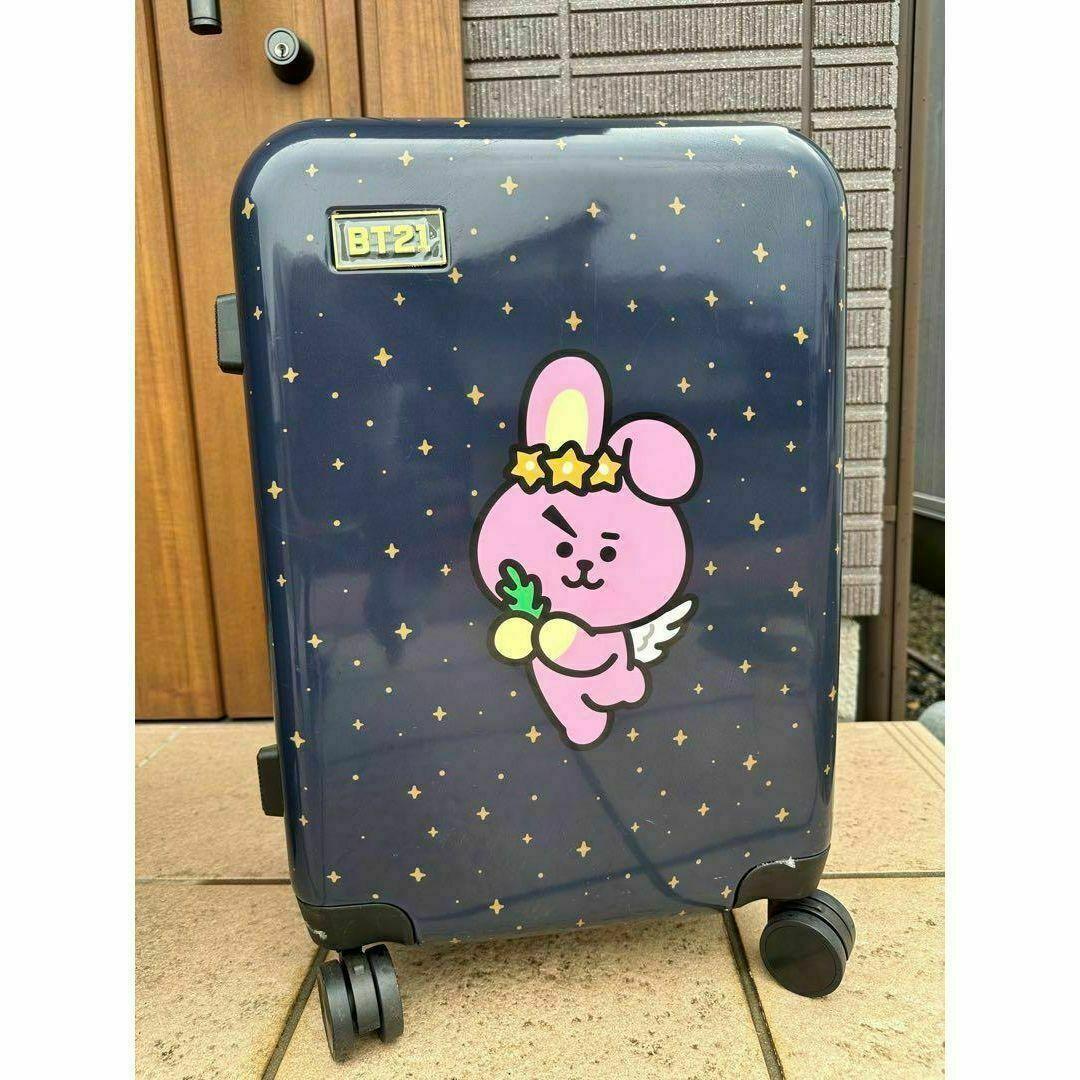 新品未使用 bt21 スーツケース キャリーケースUNV COOKY 20