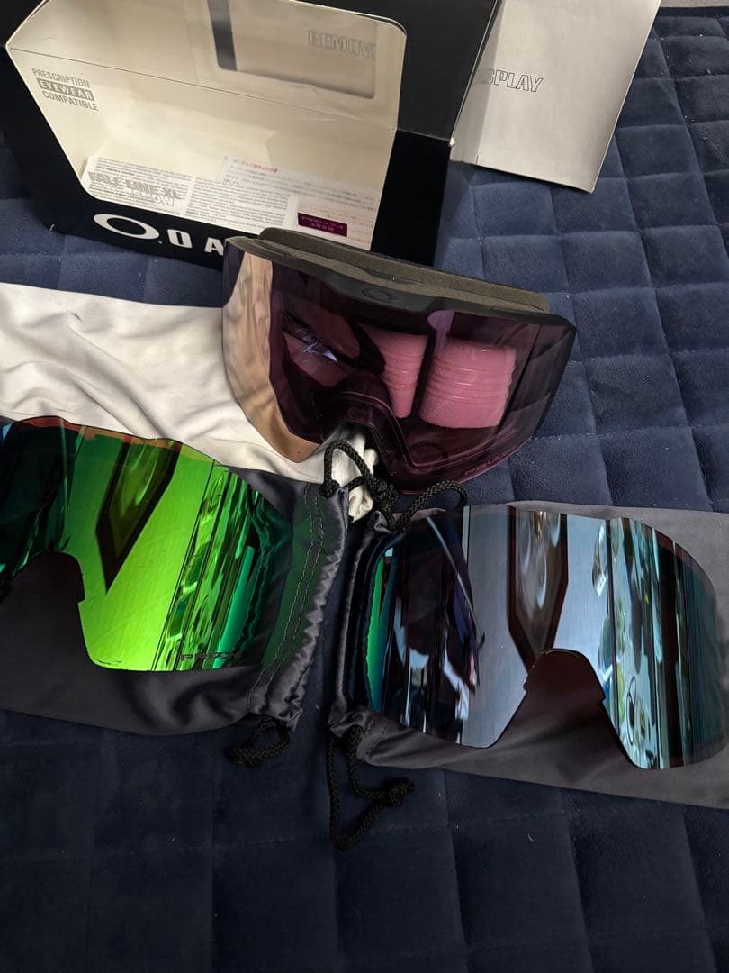 オークリー　フォールラインxl レンズ3枚セット