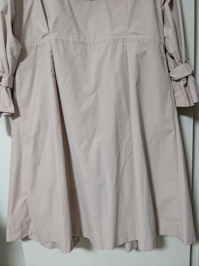 ローズティアラ　袖リボンマウンテンパーカーロングコート